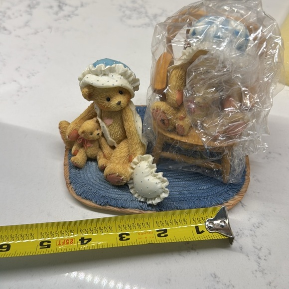 Cherished Teddies Priscilla and Greta Our Hearts Belong To You Figurine 1995 - Picture 12 of 13